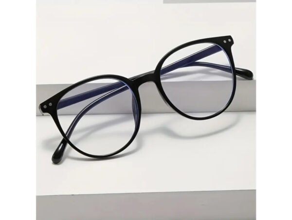 Thick Frame Round Glasses